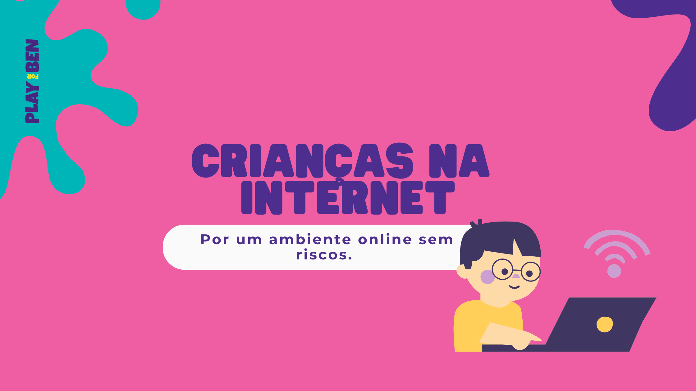 crianças na internet